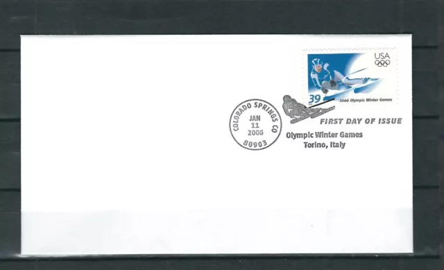 USA SC # 3995Winter Olympic Games , Torino, Italy  FDC . Ready for cachet