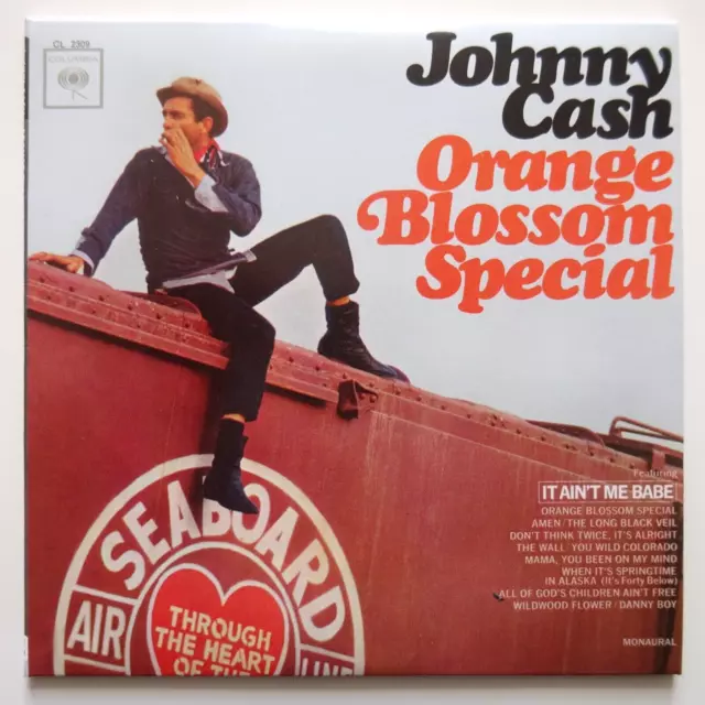 JOHNNY CASH : ORANGE BLOSSOM SPECIAL (1965) TRUE ORIGINAL MONO MIX ★ New Replica