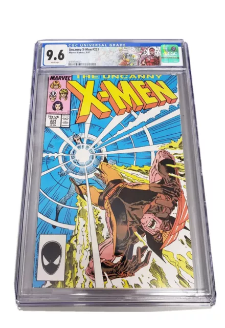 Uncanny X-Men 221 CGC 9.6 White Pages 1st Mr. Sinister Marvel Comics 1987 🔥