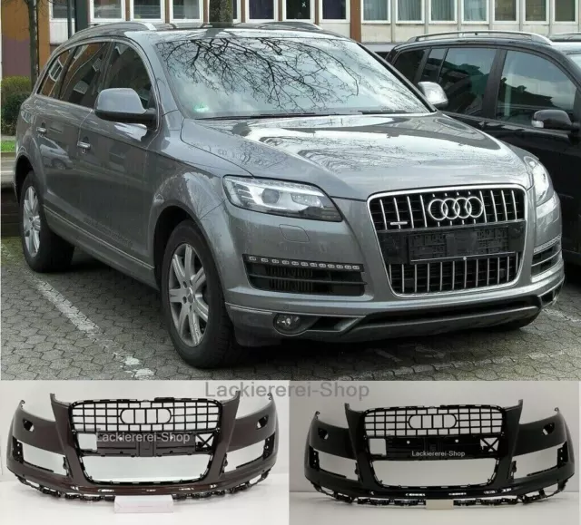 STOßSTANGE VORNE LACKIERT IN WUNSCHFARBE NEU für Audi Q7 2009-2015 PDC SRA