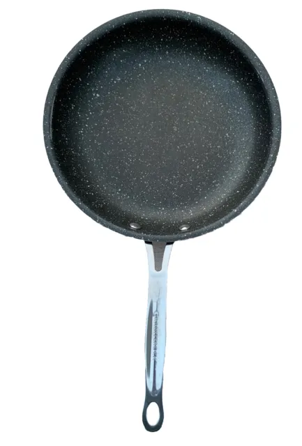 Graniterock 10” Fry Pan Skillet Chicken Fryer Charcoal Speckled Non Stick
