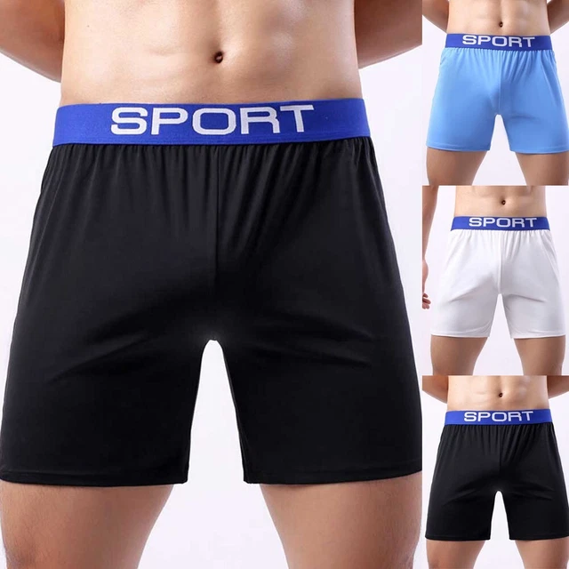 Mode Herren Unterwäsche Atmungsaktiv Boxershorts Elastische Taille Höschen