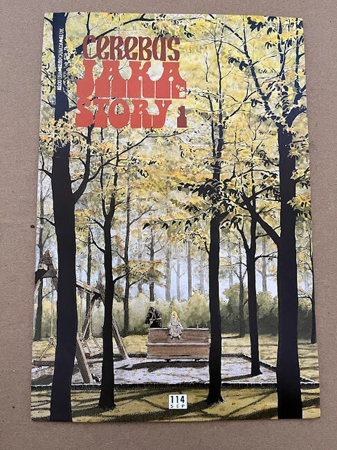 Cerebus # 114 Vf Dave Sim Aardvark-Vanaheim 1988