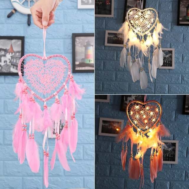 Un cadeau de Noël Mariage Lecteur de del Plume Lampe de nuit Dream trapper
