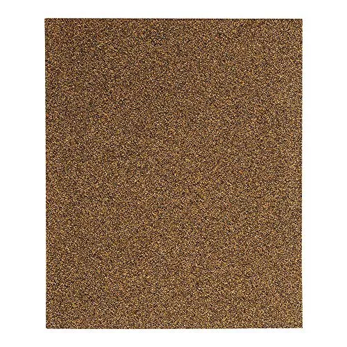 206040D - 9 x 11 Garnet Paper Sheets Grit 40D 50 pack