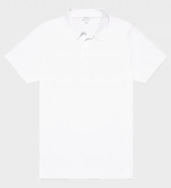 SUNSPEL - Polo jersey classic manches courtes coton blanc taille M - Neuf