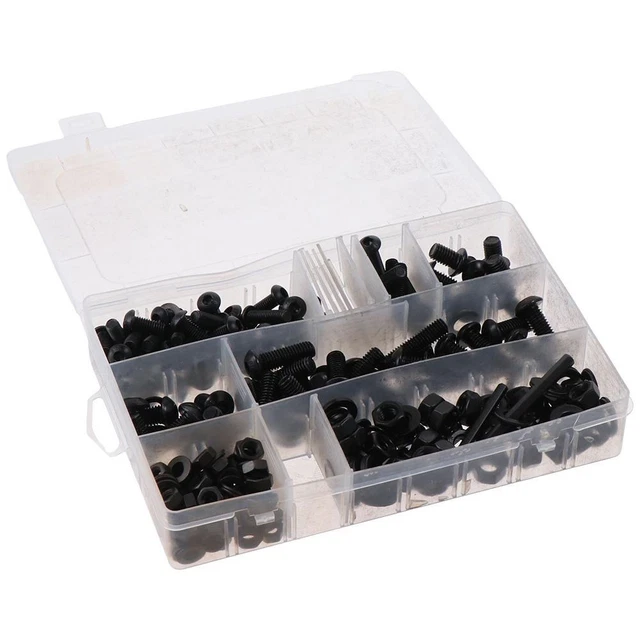 thumbnail image 2 of Allen Bolt (Pack Of 10) Socket Head Cap Screws Grade 12.9 Alloy Steel... 2 of 14