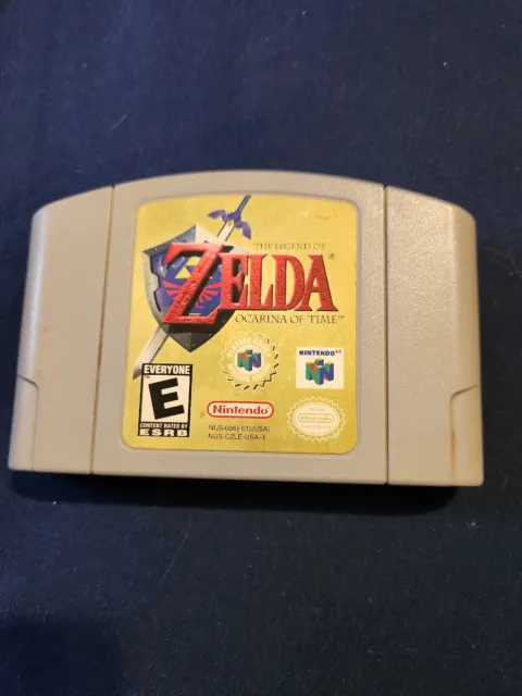 THE LEGEND OF Zelda: Ocarina of Time (Nintendo 64 N64) Authentic Clean ...