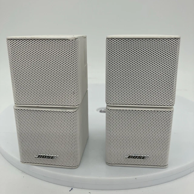 Lot De 5 Haut-parleurs Bose Jewel Cube Double (2012) - Noirs, Avec Câbles, Système 5.1, 100W, Occasion