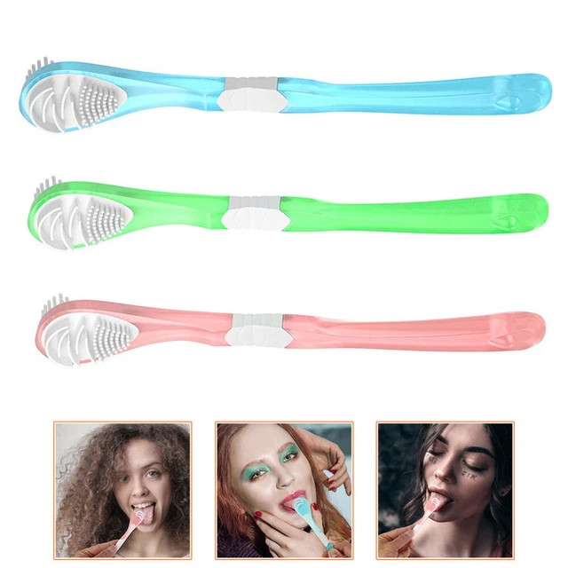 Spazzole Applicatrici Monouso - 100 Pezzi, Punta Affusolata, Pieghevole, Colori Blu E Rosa
