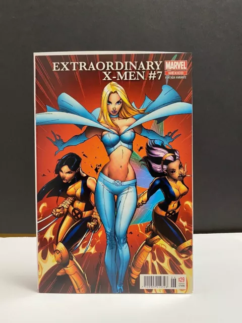 X-Men #265 La Mole Mexico Variant J. Scott Campbell (Extraordinary X-Men #7) NM