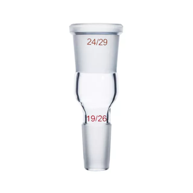 Lab Enlarging Adapters From Male 19/26 To Female 24/29 Borosilicate Glass 3.3