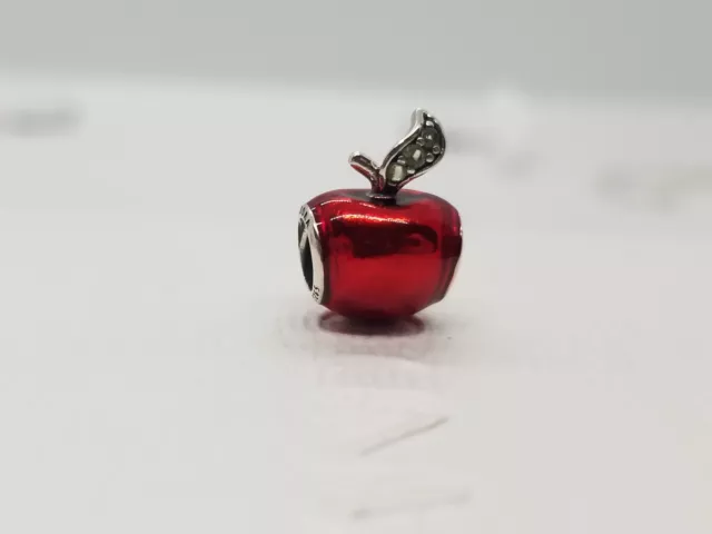 Authentic Pandora Disney Snow White's Apple Red Bead Charm 2