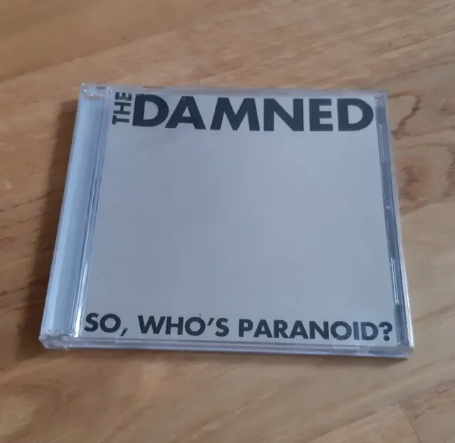 The Damned Who's Paranoid CD Punk Sex Pistols Clash Buzzcocks Ramones