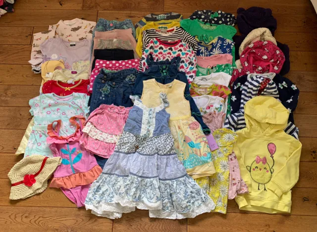 Huge Bundle Of Girl’s Clothes Aged 3-4, 39 Items, Next, Mothercare, TU & Disney