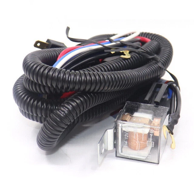 12V Universal Horn Wiring Harness Relay Kit For Car Truck Snail Horn Relay