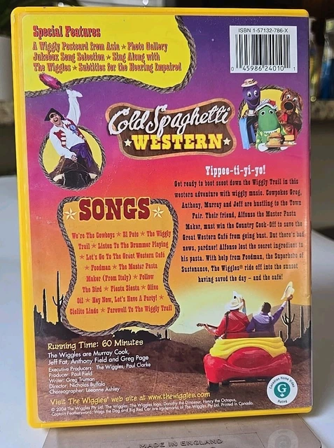 the-wiggles-cold-spaghetti-western-dvd-2004-13-wiggly-songs-foodman-euc