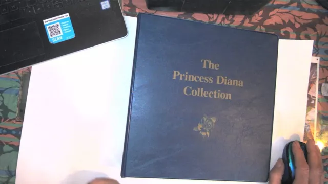 The Princess Diana Collection In Mystic Album All Mint Mostly Mnh M4