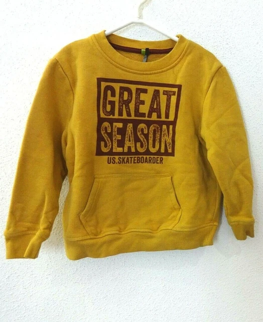 Sweat-shirt Orchestra Pour Garçon 8 Ans - Jaune - Occasion En Excellent état