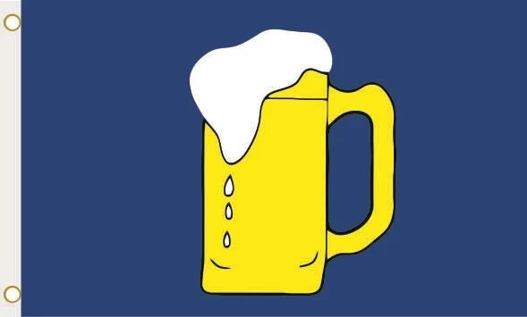 Flagge Fahne Bierkrug Bier 90 x 150 cm zum Hissen