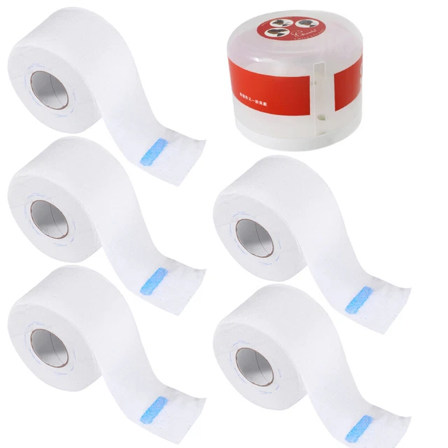 6 Piezas Papeles Desechables Peluquería Cuello Papel Cuello Con Et