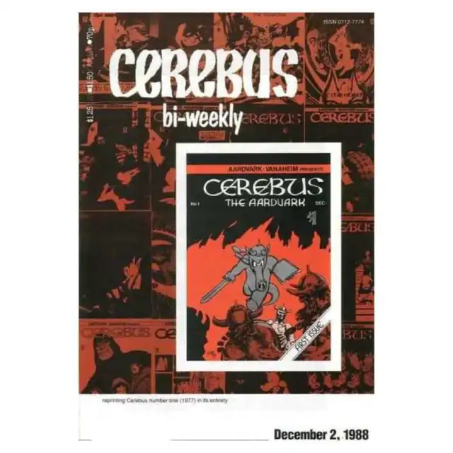 Cerebus Bi-Weekly #1 in Very Fine minus condition. Aardvark-Vanaheim comics [h%