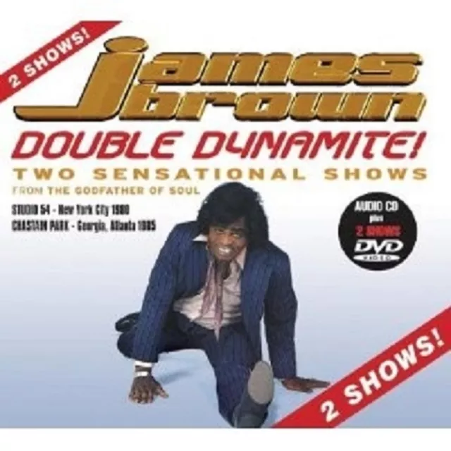 James Brown - Double Dynamite! CD + DVD Video POP R&B SOUL Neuware