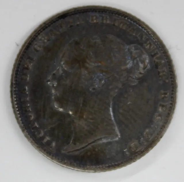 Original 1851 United Kingdom Victoria Sixpence