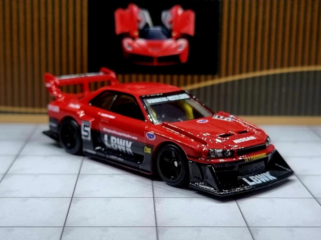 HOT WHEELS NISSAN SKYLINE GTR R34 Lbwk CAR CULTURE Real Riders £19.99 ...