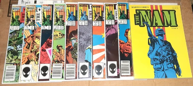 The Nam 1-18 + The Nam Volume 1 TPB [MARVEL 1986-1987] Copper Age Doug Murray