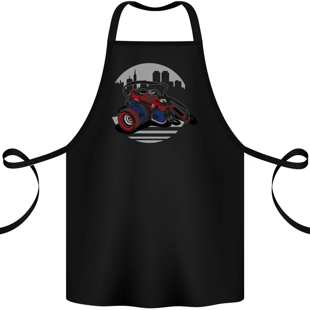 Superhero Camera Photography Photographer Cotton Apron 100% Organic