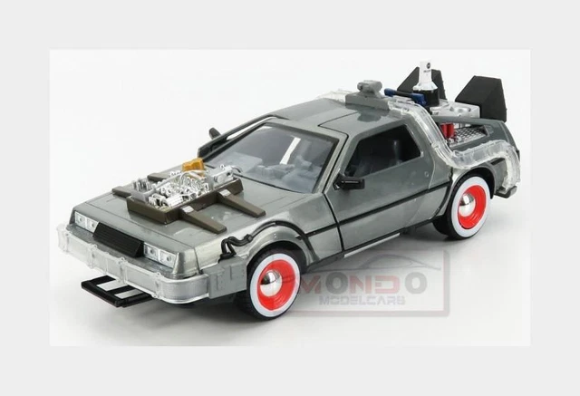 JADA TOYS 1/24 - DE LOREAN BACK TO THE FUTURE III -1985