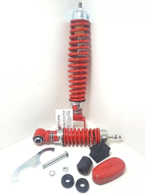 Kit Ammortizzatori Carbone Anteriore Post Regolabile Rosso Vespa 50 R L Special