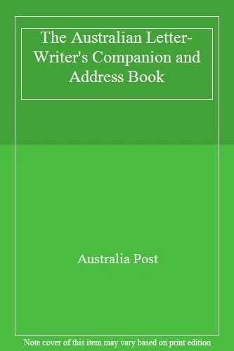 THE AUSTRALIAN LETTER-WRITER'S Companion and Address Book By Aus EUR 11 ...