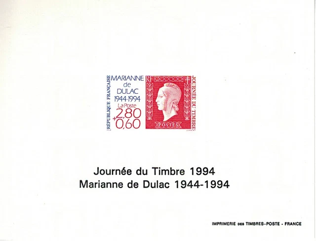 Epreuve De Luxe Timbre France N°2996 N** - Neuf Sans Charnière - Format Bloc - Collection Philatélie