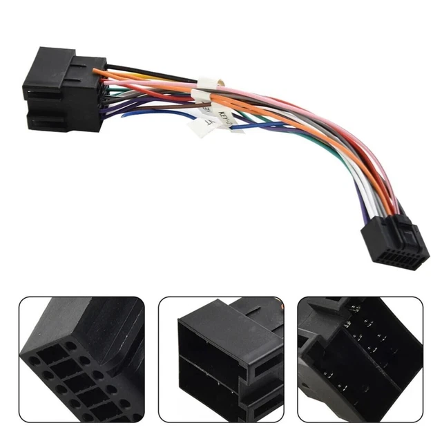 Cavo Di Collegamento ISO A Panasonic Adattatore 16 Poli Per Autoradio - Foto 3