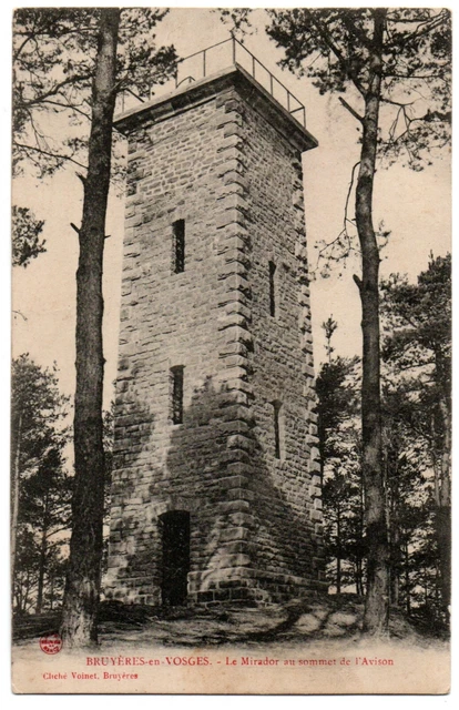CPA 88 - BRUYERES-EN-VOSGES (Vosges) - Le Mirador at the top of the Avison