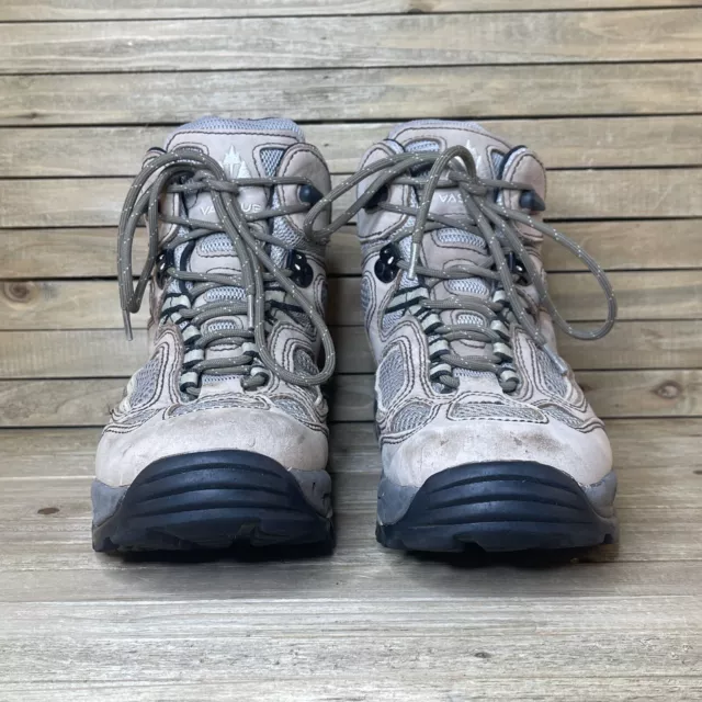 WOMENS VASQUE BREEZE XCR Tan Leather GTX Hiking Mid Boots Shoes Size 8. ...