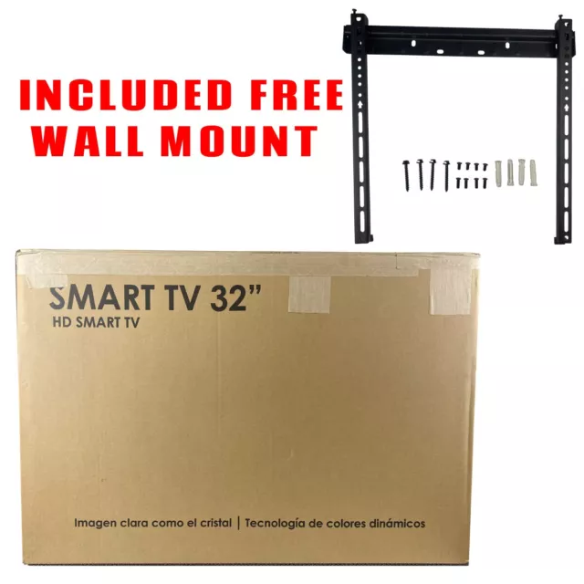 ONN 100012589 32" Inches Class HD (720P) LED  SMART TV Renewed