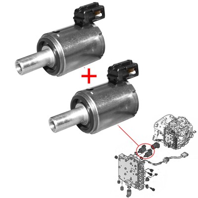 Ctzrzyt 2 PièCes éLectrovanne de Transmission de Voiture pour Citro？N AL4/DPo 2574.16 