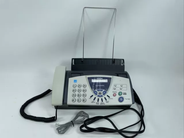 Brother FAX-575 Fax Machine Personal Plain Paper Fax GREAT CONDITION WORKS