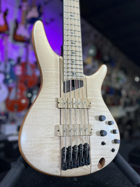 Ibanez Premium SR5FMDX2 5-string Bass Guitar Natural Low Gloss Auth Deal! 175