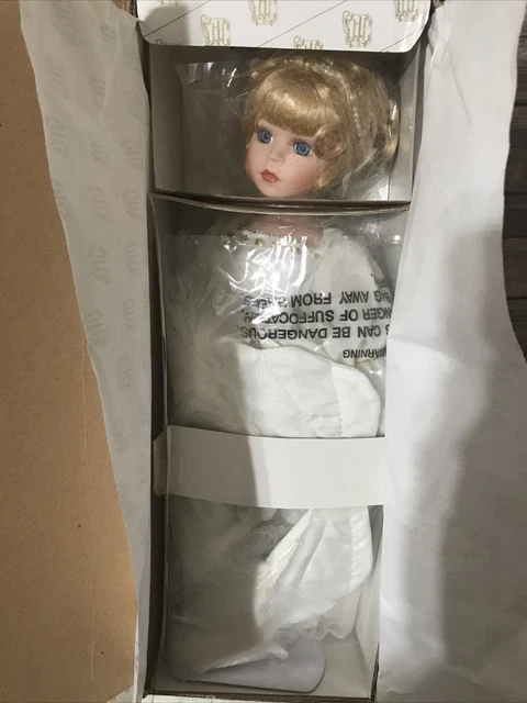 Heritage Signature Collection Porcelain Doll-Grace-Angel-Millennium Edition 17"