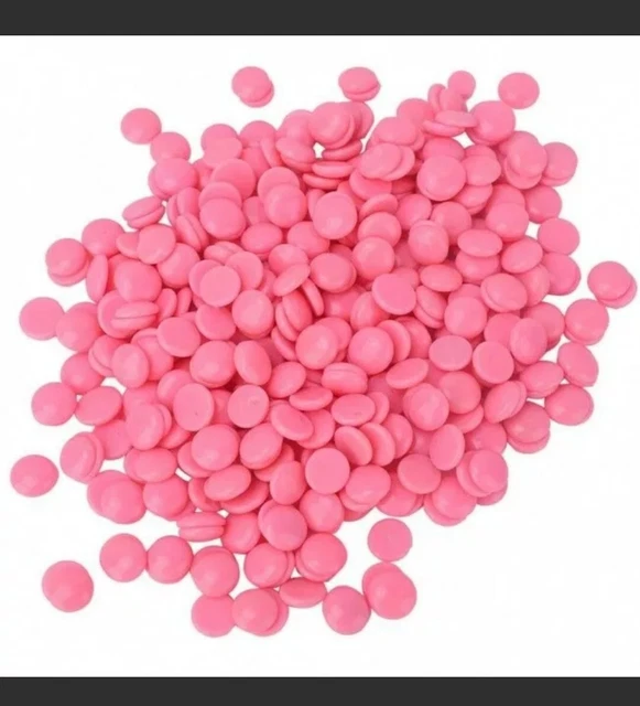 500g  pellicola calda pellet di cera rosa granuli fagioli gamma completa CONSEGNA RAPIDA