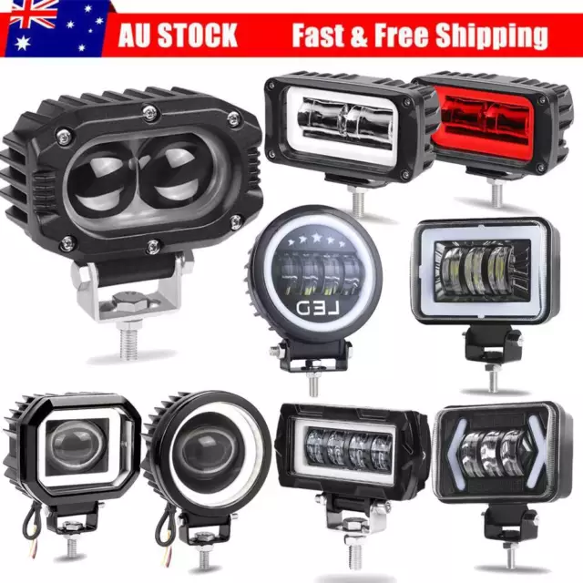 4" LED Work Light Bar Spot Lights Fog Driving Lamp Offroad Truck SUV 4WD 12V 24V