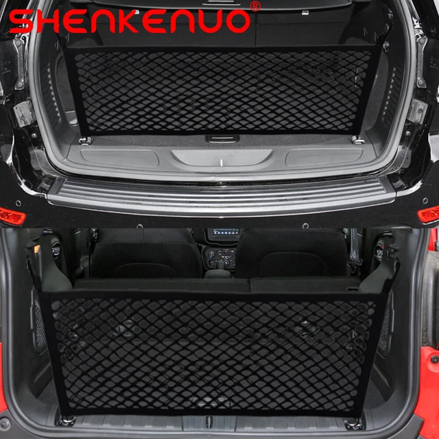 Envelope Style Universal Trunk Cargo Net Storage Organizer For Car Rear Bag Hook
