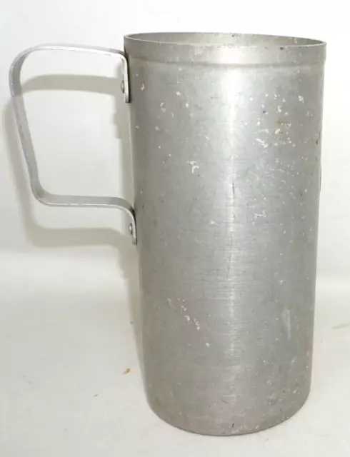 Meßbecher Maßbecher Becher 1 l Aluminium DDR Alu