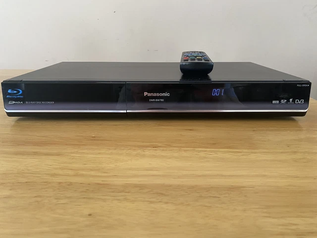 PANASONIC DMR-BW780 BLU-RAY DVD Recorder Player 250GB HDD