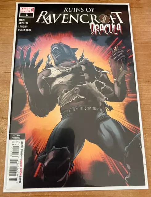 Ruins of Ravencroft: Dracula #1 Marvel Comics (2nd Print)