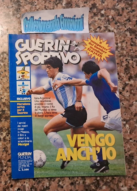 Guerin Sportivo Rivista N.19 1986 S.campionato Marchesi Trapattoni Nazionale 135038733913